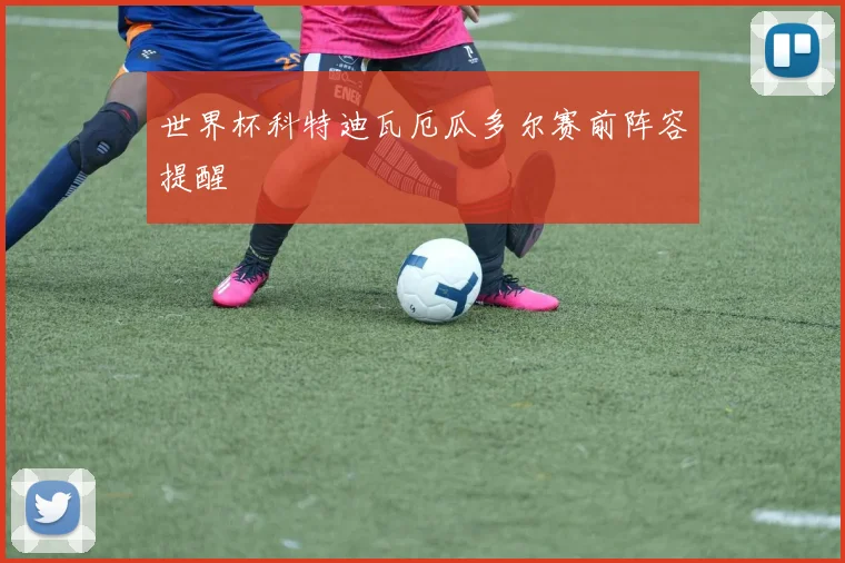 世界杯科特迪瓦厄瓜多尔赛前阵容提醒